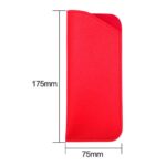 10x Leather Eyeglass Sunglasses Reading Glasses Case Soft Pouch BagPocket Pocket - Image 2