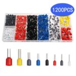 1200PCS Connectors Cord Cable Wire Crimp Pin End Bootlace Ferrule Terminals Kit