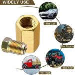 12Pcs 3/16  Brake Line (3/8-24 Inverted) Brake Line Fittings and Brass Unions - Image 3