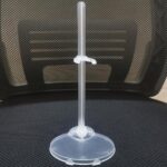 12/24pcs Transparent Waist Support Doll Display Stand Plastic Dollhouse Holder - Image 3