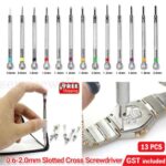 13pcsx Precision Screwdriver Eyeglasses Watch Jewelry Watchmaker Repair Tool Set