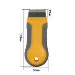 13x Ceramic Scraper Car Sticker Remover Tool Glass Cooktop Razor Label Glue Oven - Image 2