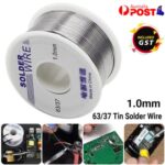 1.0mm 100g 63/37 Tin Solder Wire Rosin Core Soldering Tool 2.2% Flux Reel AU OZ