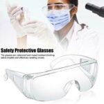 1/10xClear Safety Goggles Glasses Eye Protection Work Lab Dust Clear Lens Adult - Image 2