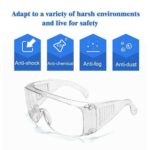 1/10xClear Safety Goggles Glasses Eye Protection Work Lab Dust Clear Lens Adult - Image 6