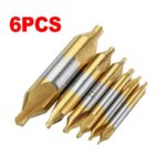1-12mm High Speed Steel Center Drill Bits Set Countersinks 60 Combined Kit - Image 7