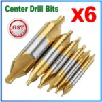 1-12mm High Speed Steel Center Drill Bits Set Countersinks 60 Combined Kit
