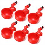 1-12pcs Automatic Chicken Water Cup Waterer Poultry Drinking Bowl Feeder Drinker - Image 7