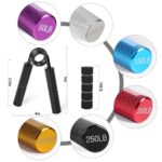 1/2 Grip Strength Trainer Fitness Hand Gripper Non-Slip Forearm Muscle Exerciser - Image 2