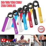 1/2 Grip Strength Trainer Fitness Hand Gripper Non-Slip Forearm Muscle Exerciser
