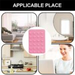 1/2 Silicone Suction Pad Fixture Suction Cup Silicone Phone Hold ForMobile Phone - Image 3