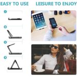 1/2 Universal Desk Stand Mobile Phone Tablet Holder Adjustable Foldable Portable - Image 4