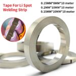 1/2x 10M Nickel Plated Tape For Li Battery Spot Welding Spot Welder Machine - Image 6