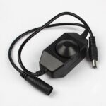 1/2x 12V-24V DC 0-100% PWM Manual Knob Dimmer Switch for LED Strip Light Stylish - Image 5