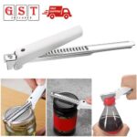 1/2x Adjustable Stainless Steel Jar Opener Multifunctional Bottle Lid Gripper