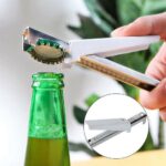 1/2x Adjustable Stainless Steel Jar Opener Multifunctional Bottle Lid Gripper - Image 4