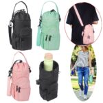 1/2x Portable Water Bottle Carrier Insulated Cup Cover Bag Holder Pouch w/ Strap - Image 5