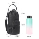 1/2x Portable Water Bottle Carrier Insulated Cup Cover Bag Holder Pouch w/ Strap - Image 2