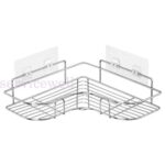 1/2x Rack Storage Shelf Caddy Bathroom Shower Stainless Steel Organiser Holder - Image 6