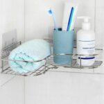 1/2x Rack Storage Shelf Caddy Bathroom Shower Stainless Steel Organiser Holder - Image 2