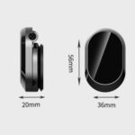 1/2x Universal Alloy Folding Magnetic 360d Car Phone Holder Foldable Phone Mount - Image 2