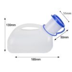 1/2x Urine Portable Pee Bottle Camping Outdoor Travel Urinal Car Toilet Female - Image 2