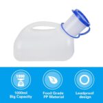 1/2x Urine Portable Pee Bottle Camping Outdoor Travel Urinal Car Toilet Female - Image 3