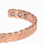 1-3pcs Copper Magnetic Bracelet Therapy Relief Arthritis Pain Healing Bangle - Image 5