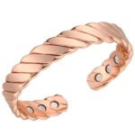 1-3pcs Copper Magnetic Bracelet Therapy Relief Arthritis Pain Healing Bangle - Image 2