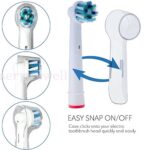 1/4X Protective Caps Electric Toothbrush Compatible For Braun Oral-B Head Cover - Image 4