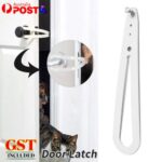1/4x Child Proof Door Lock Cat Door Holder Latch Portable Fast Latch Strap
