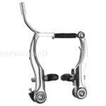 1 Set V Brake Complete Set Front Rear Lever kit Mountain Road Bike Bicycle