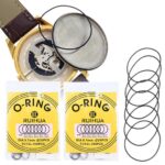 200pcs 16-34mm 0.7mm Rubber O-Ring Watch Back Seal Gasket Repair Back Case Cover - Image 4