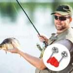 20/80 X Ring Fishing Alarm Bells Plastic Clip Bite Double Rod Best Hot Red - Image 3