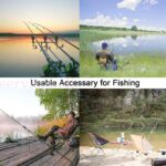 20/80 X Ring Fishing Alarm Bells Plastic Clip Bite Double Rod Best Hot Red - Image 4