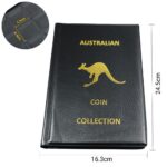 240 Pockets Coin Collection Book Holder Fit 50Cents Storage Money Penny Album AU - Image 4