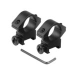 2X Low Profile 1''/25.4mm Scope Mount Rings for 20mm Picatinny Rail AU - Image 5