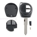 2 Button Remote Key Shell Case Fob for Suzuki Swift SX4 Liana Aerio Vitara Jimny
