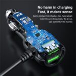 2 in 1 Dash Cam Car Charger Double USB Fast Charging Laptop Lighter Power Cable - Image 2