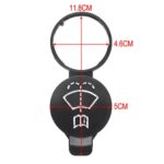 2pc Car Windshield Wiper Washer Fluid Reservoir Tank Bottle Pot Cap Lid Cover - Image 2