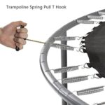 2pcs Trampoline Mat Spring Pull Tool Tent Peg Puller T-Hook Spring Puller Tool - Image 7