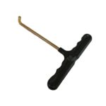 2pcs Trampoline Mat Spring Pull Tool Tent Peg Puller T-Hook Spring Puller Tool - Image 5