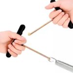 2pcs Trampoline Mat Spring Pull Tool Tent Peg Puller T-Hook Spring Puller Tool - Image 4