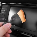 2x Car Interior Cleaning Soft Bristle Brush Instrument Panel Crevice Dust Clean - Image 7