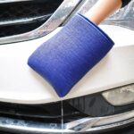 2x Magic Clay Mitt Glove Polish Clay Bar Detailing Glove Microfiber Car Wash - Image 7
