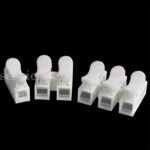 30/90x Electrical Cable Connectors Quick Splice Lock Wire Self Locking Terminals - Image 3