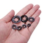 340PC For Starlock Washers Push On Lock Star Nut Fastener Clips Lock M3 M4 M5 M6 - Image 5