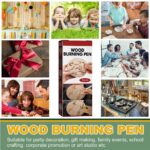 3/6PC DIY Project Easy Use Chemical Wood Burning Pen Scorch Marker Wood Painting - Image 2