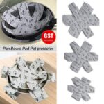 3/6/9X Pan Bowls Pad Pot protector Scratchs Divider Heat Resistance Anti-slip AU