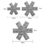 3/6/9X Pan Bowls Pad Pot protector Scratchs Divider Heat Resistance Anti-slip AU - Image 7